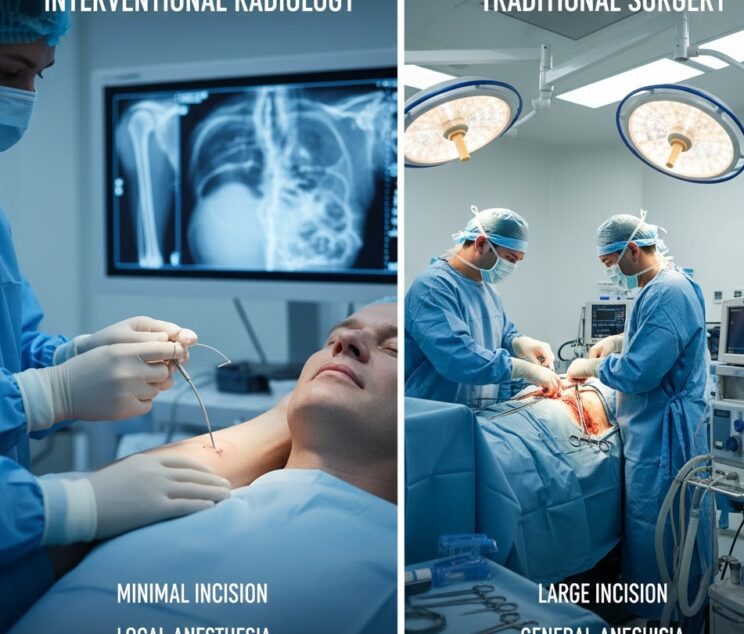 What is the difference between IR vs Traditional Surgery?
