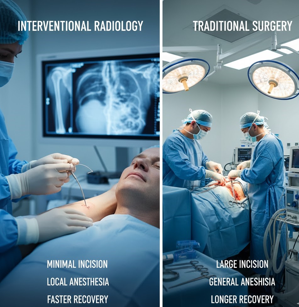 IR vs Traditional Surgery